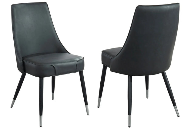 GAVIN/SILVANO GY-7PC DINING SET - Furniture Depot