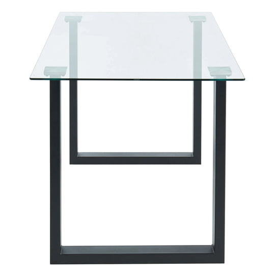 FRANCO BK/SILVANO GY-5PC DINING SET - Furniture Depot