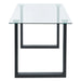 FRANCO BK/SILVANO GY-5PC DINING SET - Furniture Depot