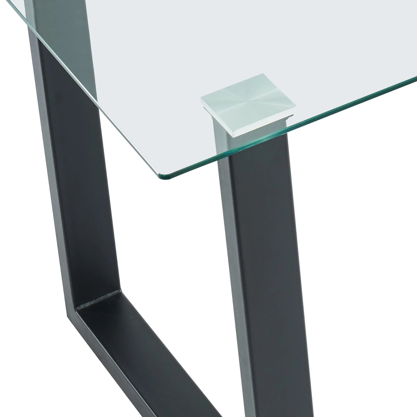 FRANCO BK/SILVANO GY-5PC DINING SET - Furniture Depot