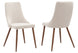 Stark/Cora 7pc Dining Set, Walnut/Beige - Furniture Depot