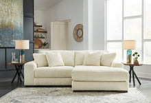 Load image into Gallery viewer, Lindyn 2-Piece Sectional with RHF Chaise -Ivory - Furniture Depot