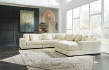 Load image into Gallery viewer, Lindyn 5-Piece Sectional with Chaise - Ivory - Furniture Depot