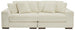 Lindyn 2-Piece Sectional Sofa - Ivory - Furniture Depot