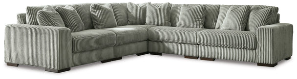 Lindyn 5-Piece Sectional - Fog - Furniture Depot (7890885443832)