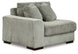 Lindyn 2-Piece Sectional with RHF Chaise -Fog - Furniture Depot