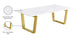 Cameron Gold Coffee Table - Furniture Depot