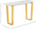 Cameron Gold Console Table - Furniture Depot