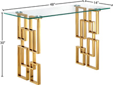 Load image into Gallery viewer, Pierre Gold Console Table - Furniture Depot