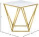 Mason Gold End Table - Furniture Depot