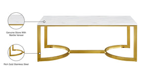 London Gold Coffee Table - Furniture Depot