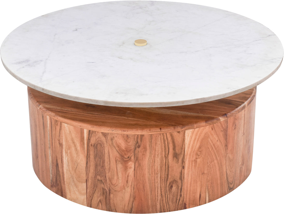 Stonewood Acacia Wood Coffee Table - Furniture Depot