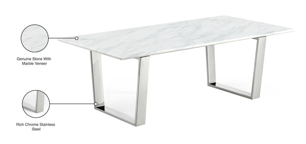 Carlton Chrome Coffee Table - Furniture Depot