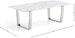 Carlton Chrome Coffee Table - Furniture Depot