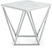 Skyler Chrome End Table - Furniture Depot