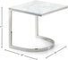 Copley Chrome End Table - Furniture Depot