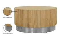 Load image into Gallery viewer, Acacia Round Coffee Table - Furniture Depot