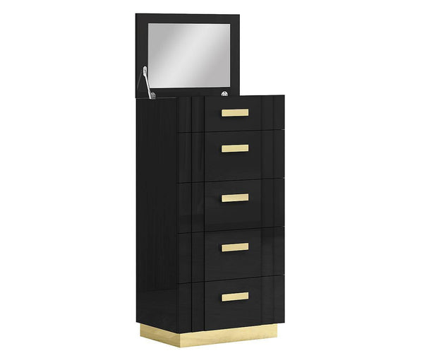 Synergy Black Bedroom Collection - Furniture Depot