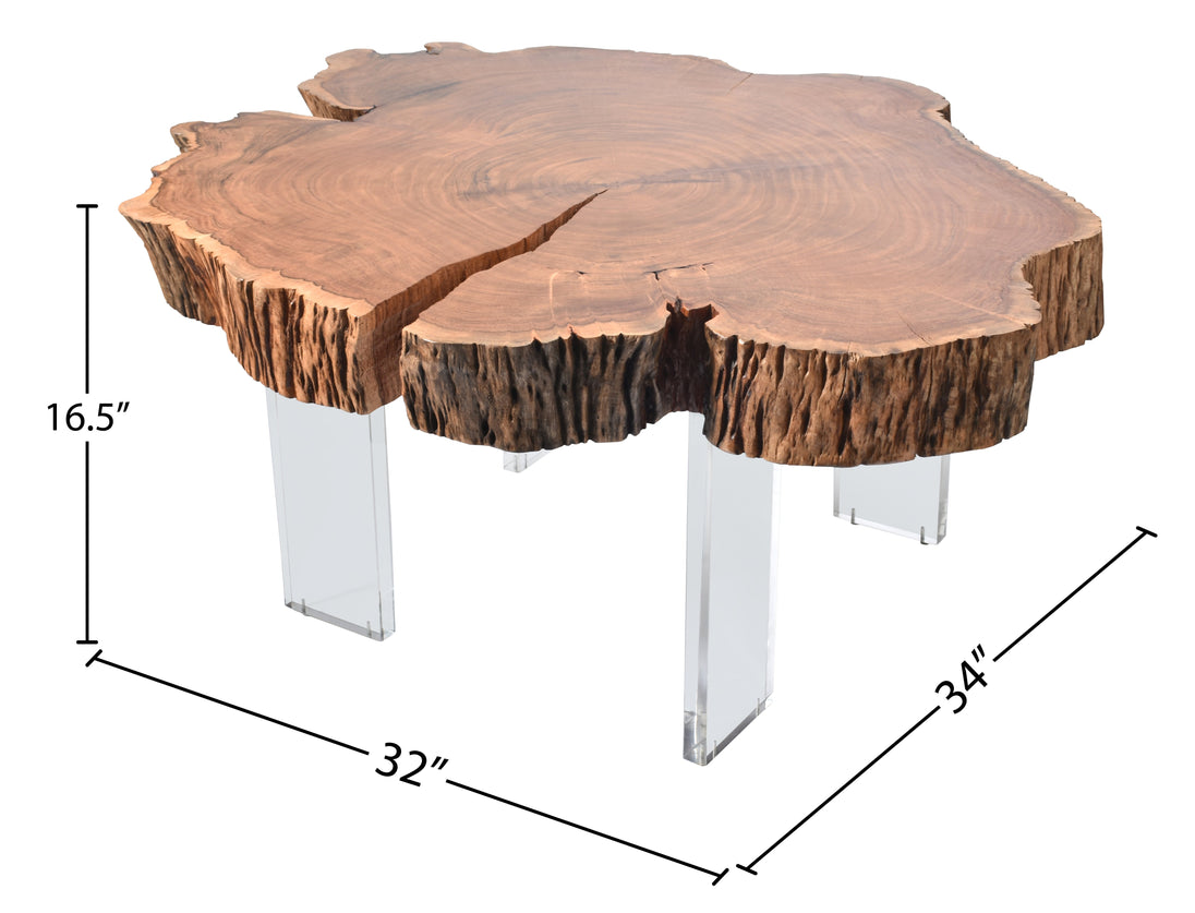 Woodland Natural Wood Coffee Table - Furniture Depot