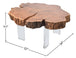 Woodland Natural Wood Coffee Table - Furniture Depot