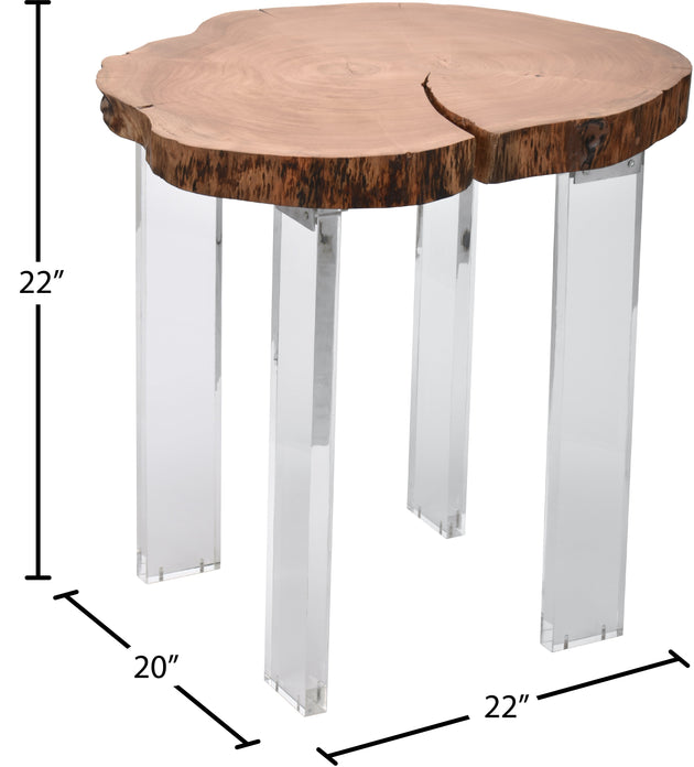 Woodland Natural Wood End Table - Furniture Depot