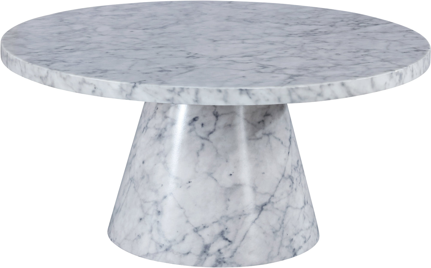 Omni Faux Marble Coffee Table - Furniture Depot