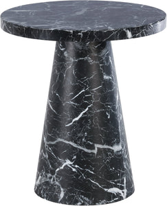 Omni Faux Marble End Table - Furniture Depot