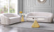 Emery White Marble End Table - Furniture Depot