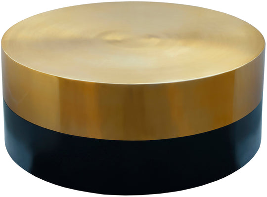 Sun Black / Gold Coffee Table - Furniture Depot