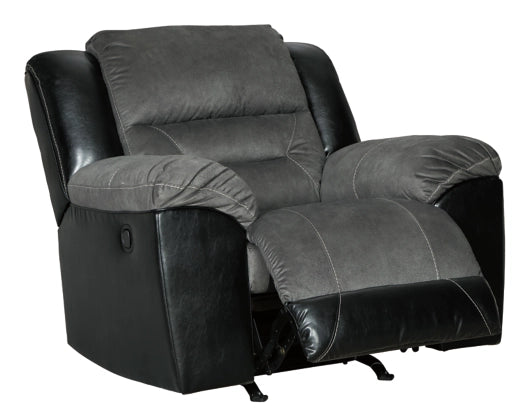 Earhart Rocker Recliner Chair - Furniture Depot
