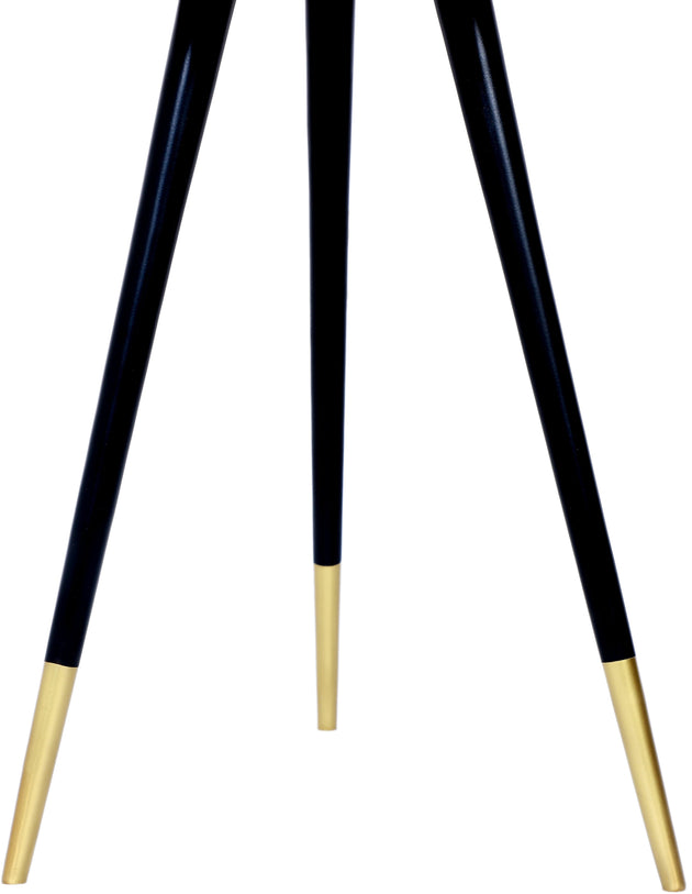 Reflection Gold / Black End Table - Furniture Depot