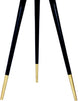 Reflection Gold / Black End Table - Furniture Depot
