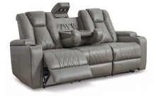 Load image into Gallery viewer, Mancin Reclining Sofa with Drop Down Table - Furniture Depot (7882841587960)