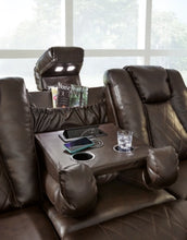 Load image into Gallery viewer, Mancin Reclining Sofa with Drop Down Table - Furniture Depot (7882841587960)