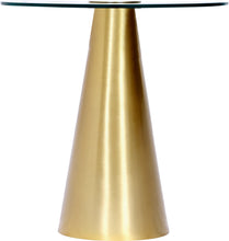 Load image into Gallery viewer, Glassimo Brushed Gold End Table - Furniture Depot
