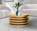 Levels Brushed Gold Coffee Table - Furniture Depot