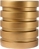 Levels Brushed Gold End Table - Furniture Depot