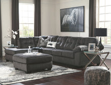 Load image into Gallery viewer, Accrington 3 Pc. Left Arm Facing Chaise 2 Pc Sectional, Ottoman - Granite