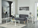 Zevon Coffee Table in Silver - Furniture Depot