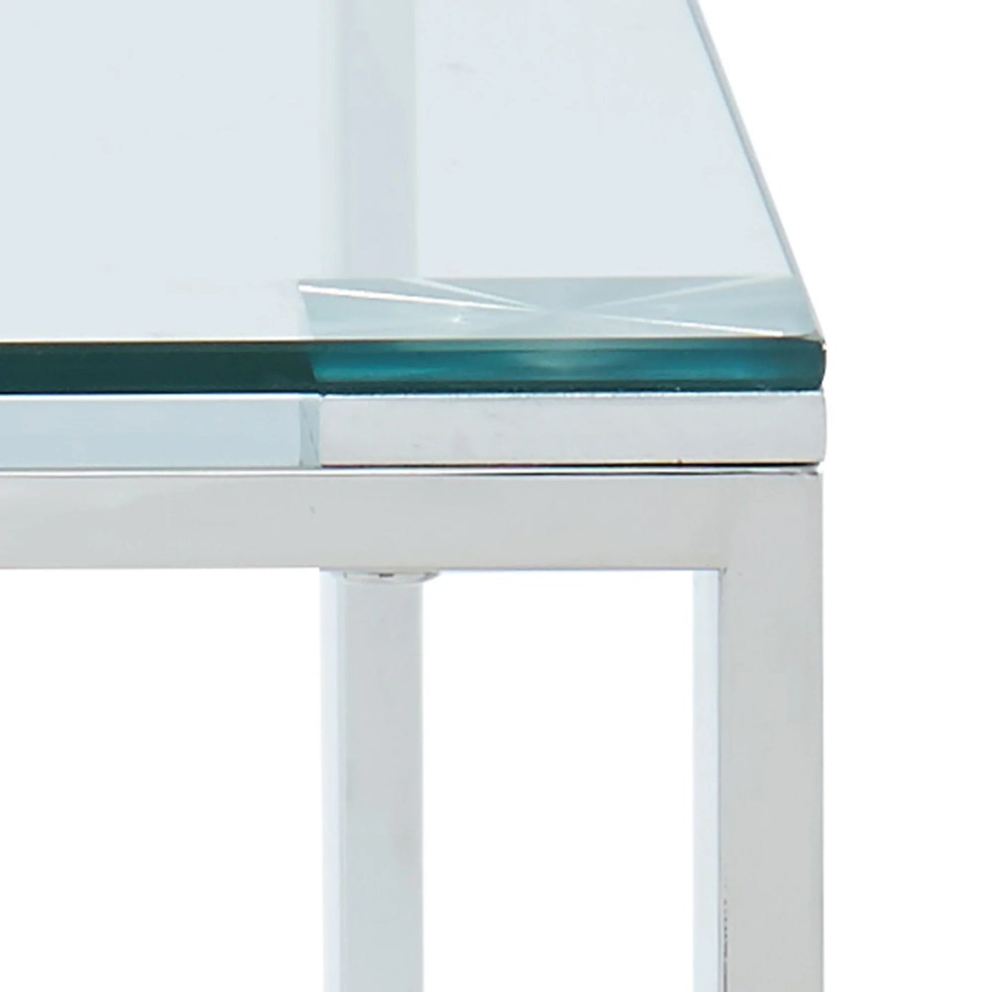 Zevon Coffee Table in Silver - Furniture Depot