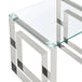 EROS-COFFEE TABLE-SILVER - Furniture Depot