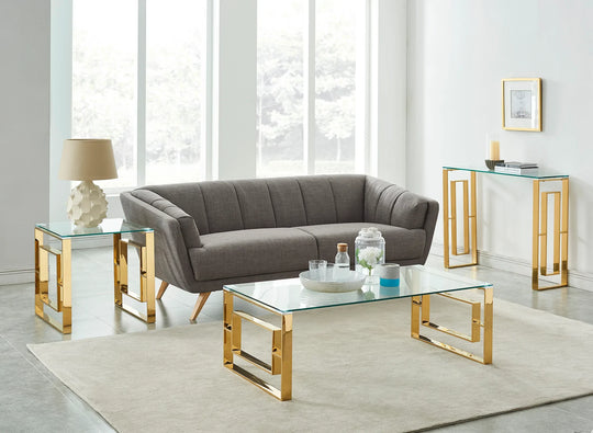 EROS-COFFEE TABLE-GOLD - Furniture Depot