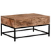 OJAS-LIFT-TOP COFFEE TABLE-NATURAL BURNT - Furniture Depot