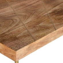 Load image into Gallery viewer, Madox Coffee Table in Natural &amp; Aged Gold - Furniture Depot