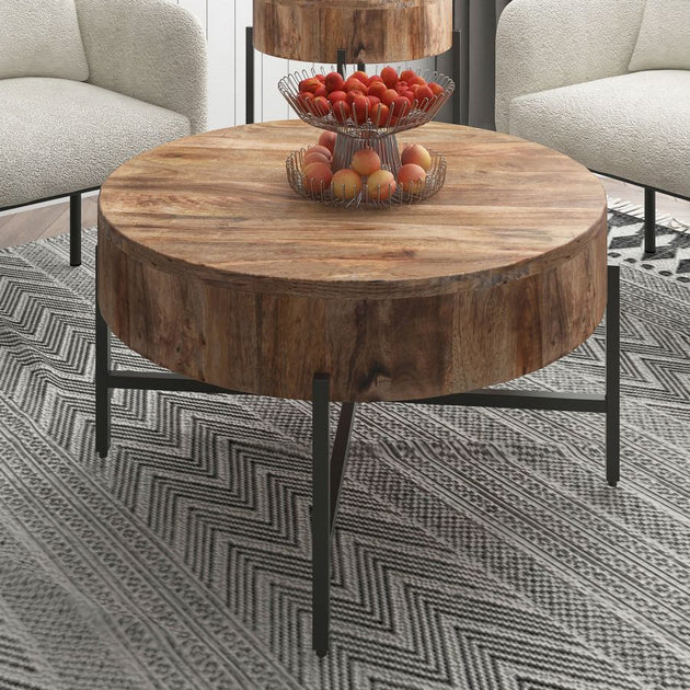 Blox Coffee Table in Natural - Furniture Depot