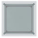 Casini Large Square Coffee Table in Silver - Furniture Depot