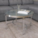 Strata Coffee Table in Chrome - Furniture Depot