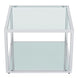 Casini 3pc Small Coffee Table Set in Silver - Furniture Depot