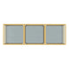 Casini 3pc Small Coffee Table Set in Gold - Furniture Depot