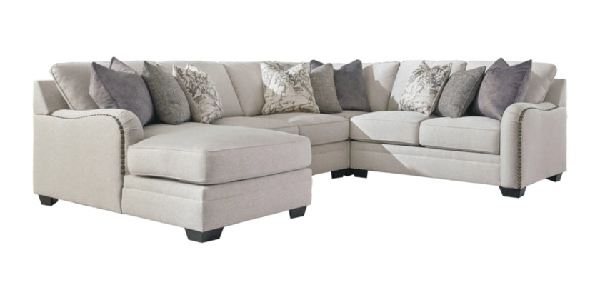 Dellara 4-Piece Sectional with LHF Chaise - Furniture Depot (7893865169144)